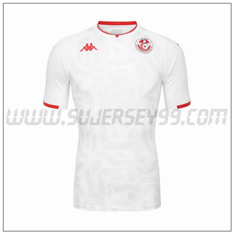 Segunda Camiseta Equipo Tunez 2022 2023