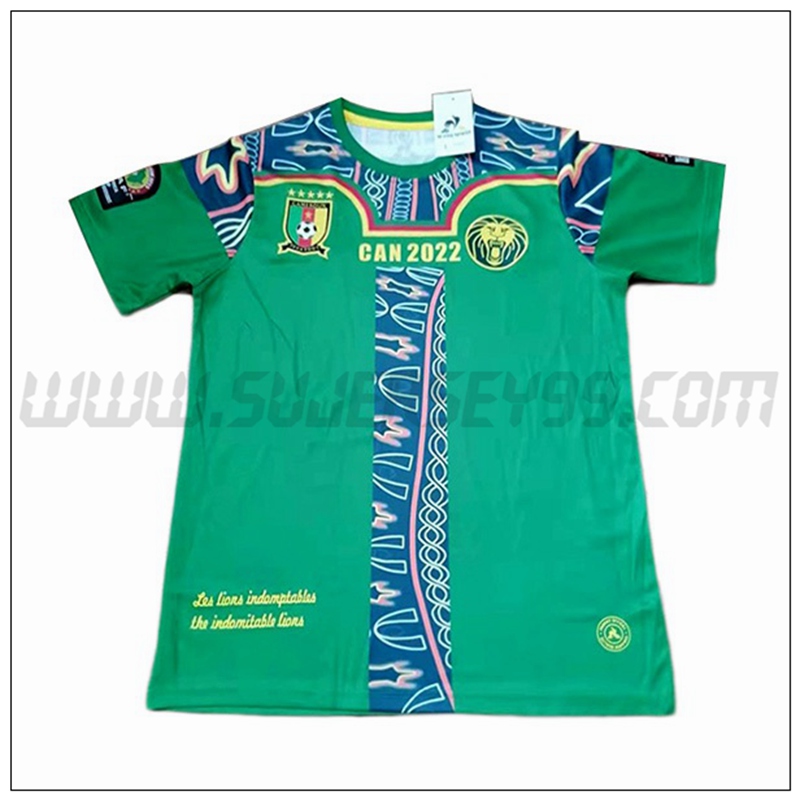 Primera Camiseta Equipo Camerun puede 2022