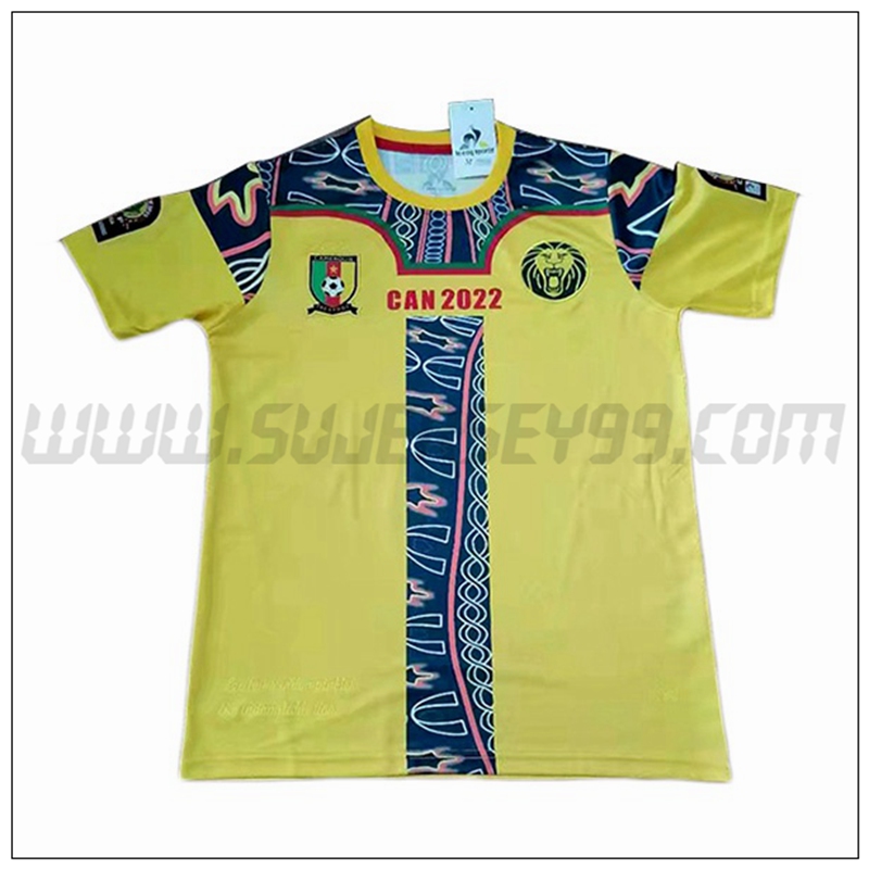 Segunda Camiseta Equipo Camerun puede 2022