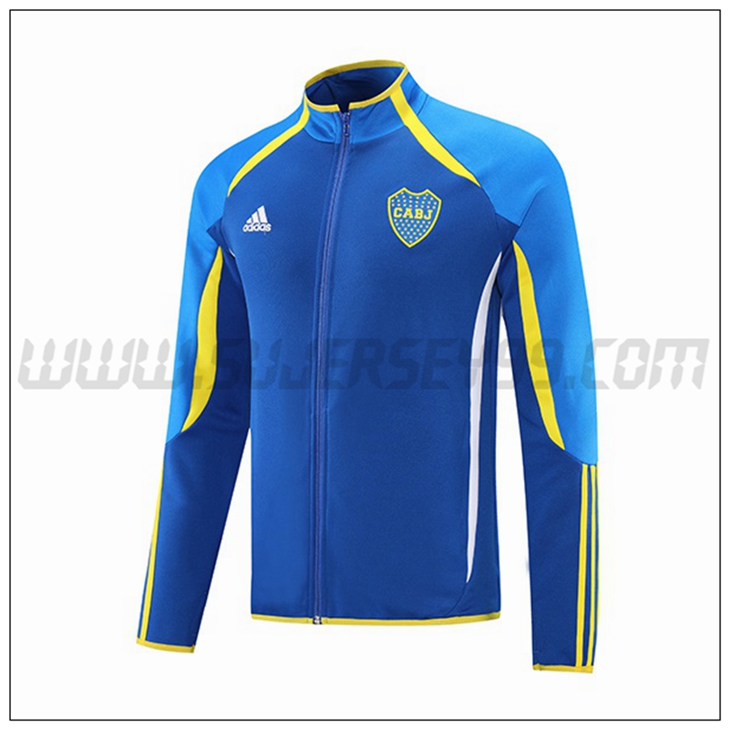 Chaqueta Futbol Boca Juniors Azul Amarillo 2021 2022