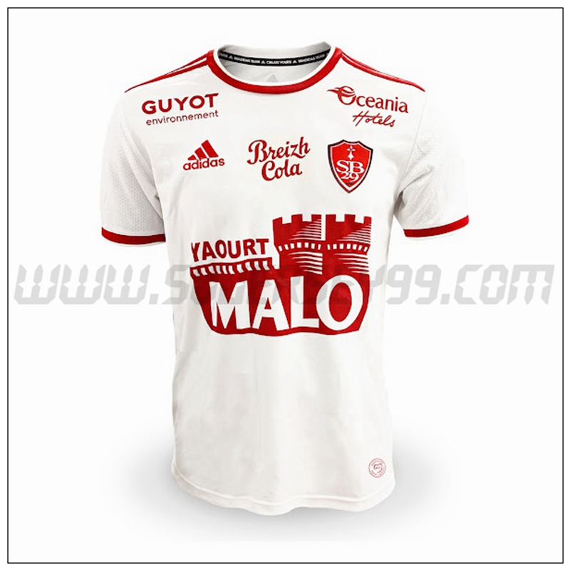 Primera Camiseta Futbol Stade Brestois 2021 2022