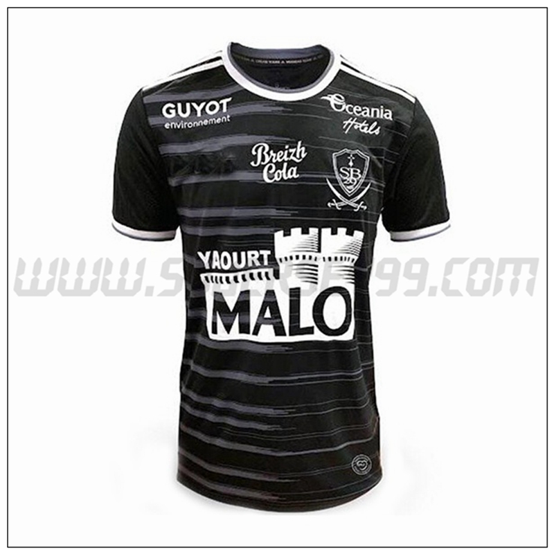 Segunda Camiseta Futbol Stade Brestois 2021 2022