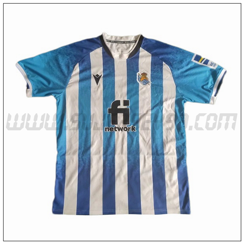 Primera Camiseta Futbol Real Sociedad 2021 2022