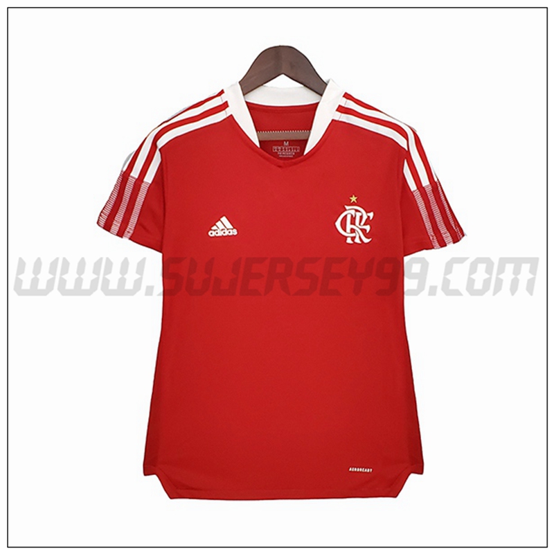 Camiseta Futbol Flamengo Mujer Edicion 30 Aniversario 2021 2022