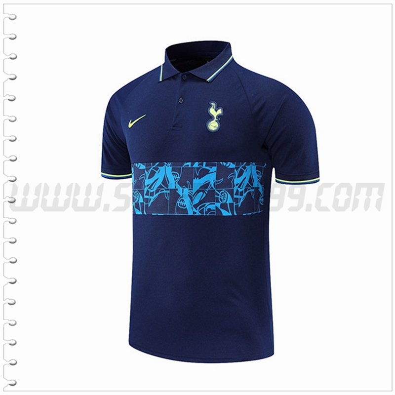 Polo Futbol Tottenham Hotspur Azul Marino Azul 2021 2022