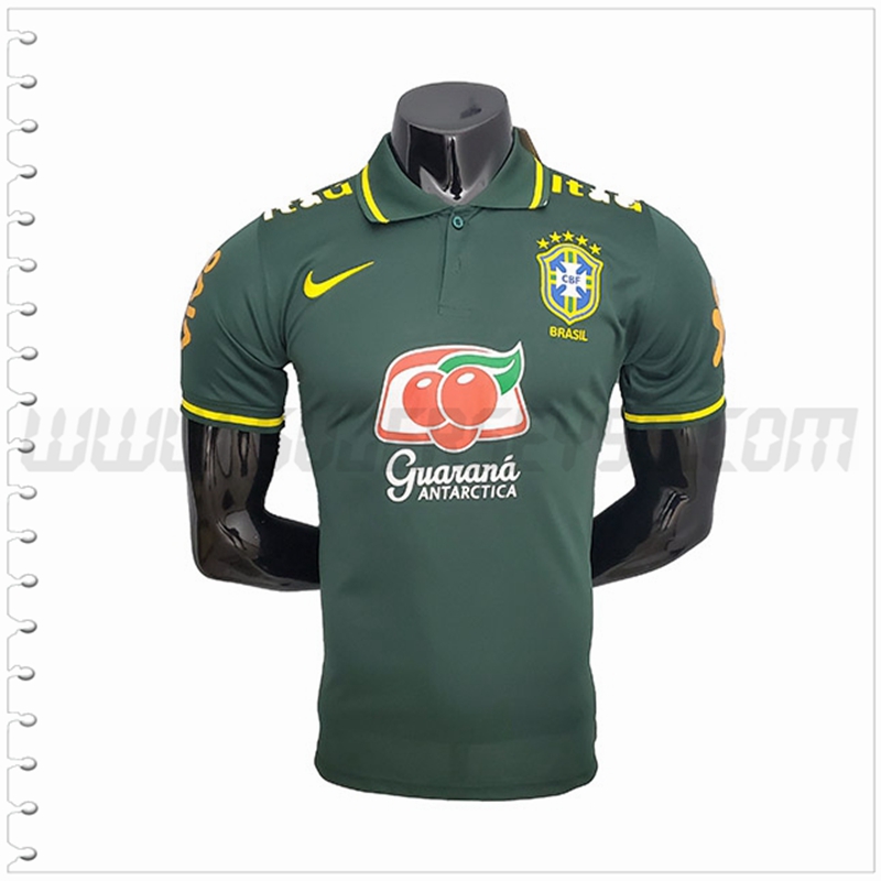 Polo Futbol Brasil Verde 2021 2022