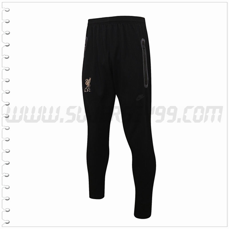 Pantalones Entrenamiento FC Liverpool Amarillo Negro 2021 2022