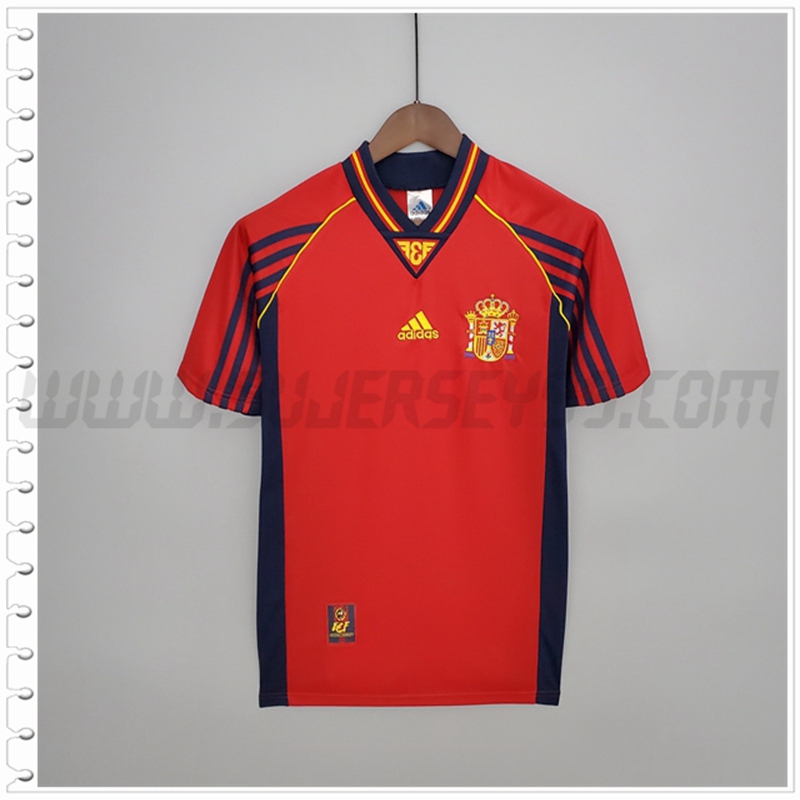 Primera Camiseta Futbol España Retro 1998