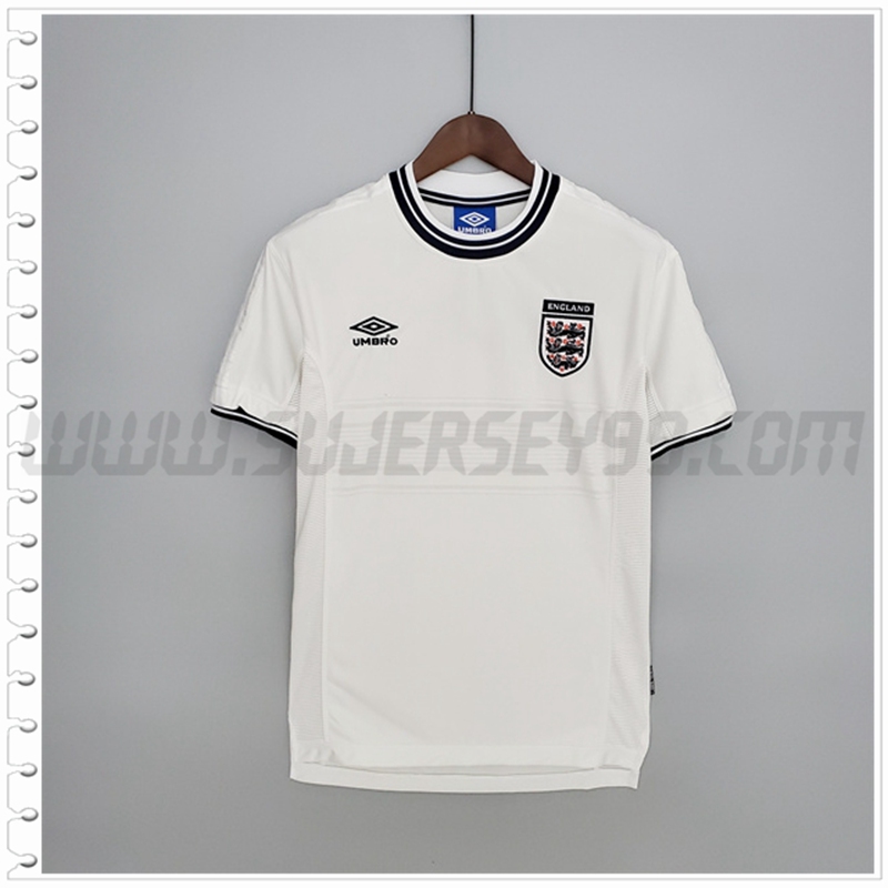 Primera Camiseta Futbol Inglaterra Retro 2000