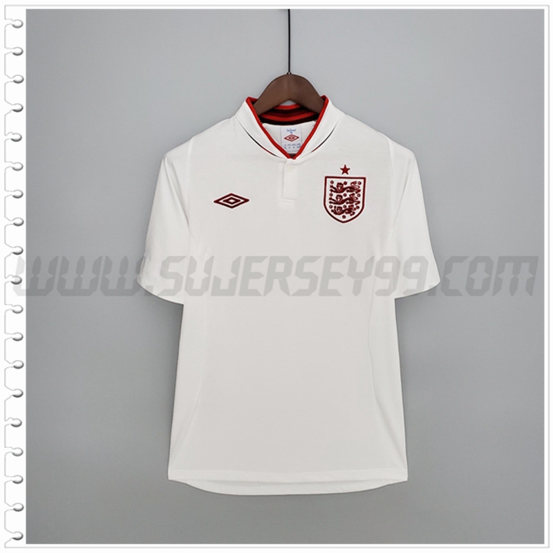 Primera Camiseta Futbol Inglaterra Retro 2012