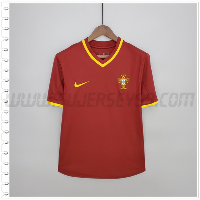 Primera Camiseta Futbol Portugal Retro 2000