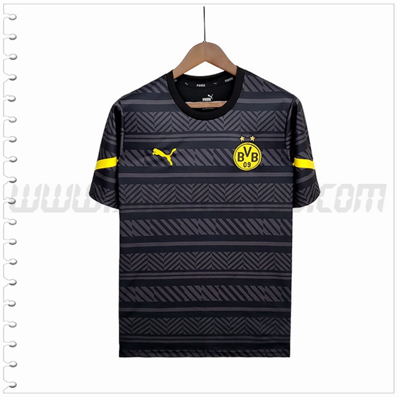 Camiseta Entrenamiento Dortmund BVB Negro 2022 2023
