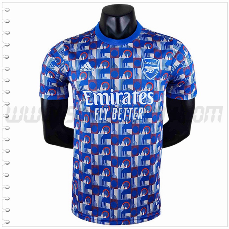 Camiseta Entrenamiento Arsenal Azul 2022 2023