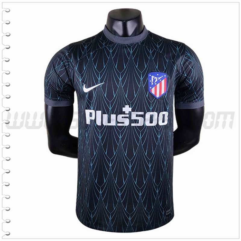 Camiseta Entrenamiento Atletico Madrid Negro 2022 2023