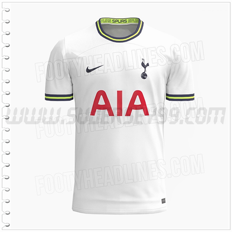 Primera Camiseta Futbol Tottenham Hotspurs Version filtrada 2022 2023