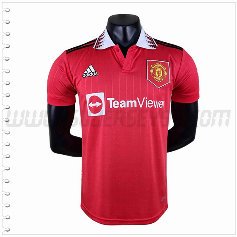 Primera Camiseta Futbol Manchester United Version filtrada 2022 2023