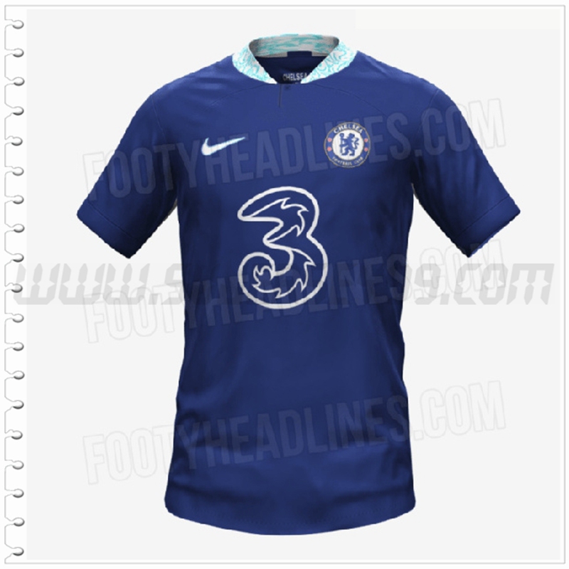 Primera Camiseta Futbol FC Chelsea Version filtrada 2022 2023
