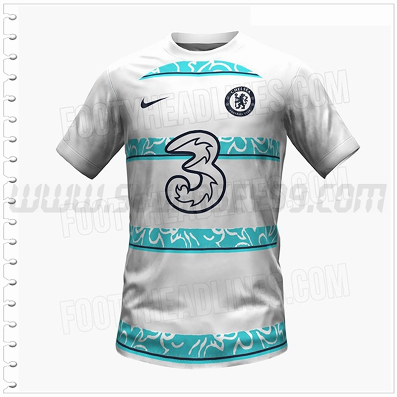 Segunda Camiseta Futbol FC Chelsea Version filtrada 2022 2023