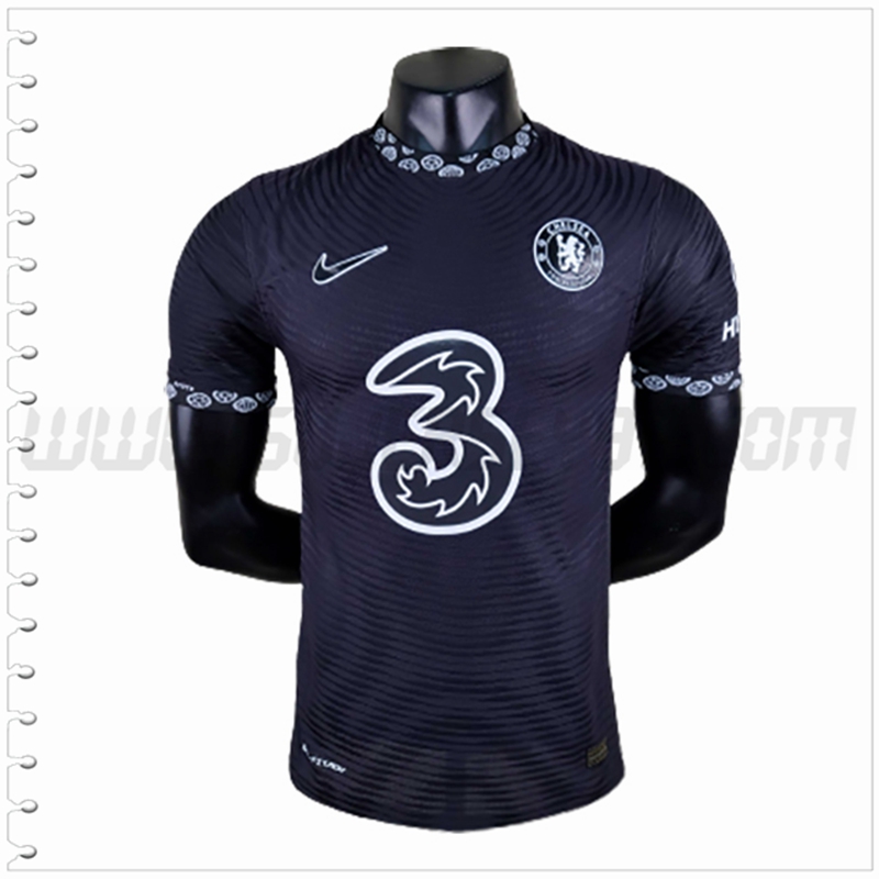 Camiseta Entrenamiento FC Chelsea Negro 2022 2023