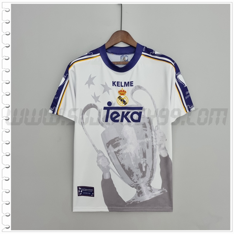 Camiseta Futbol Real Madrid Retro Liga de campeones 7 1996/1997