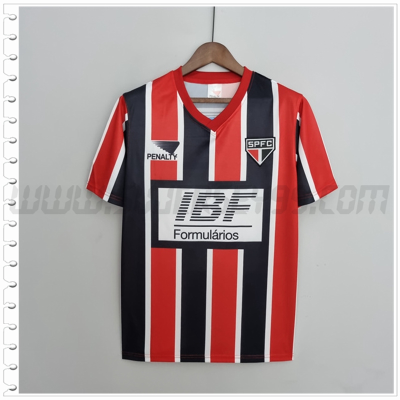Segunda Camiseta Futbol Sao Paulo FC Retro 1991