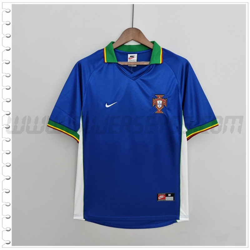 Segunda Camiseta Futbol Portugal Retro 1998