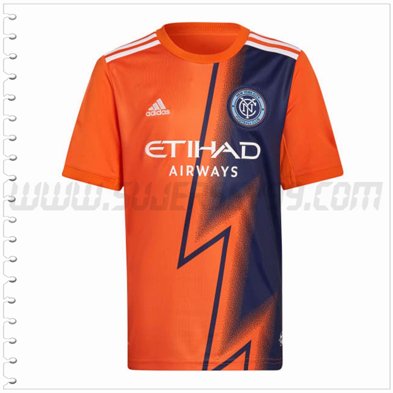 Segunda Camiseta Futbol New York City FC 2022 2023