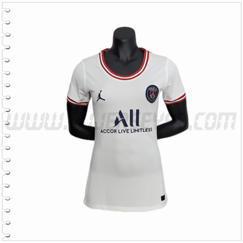 Camiseta Futbol PSG Mujer Cuarto 2022 2023
