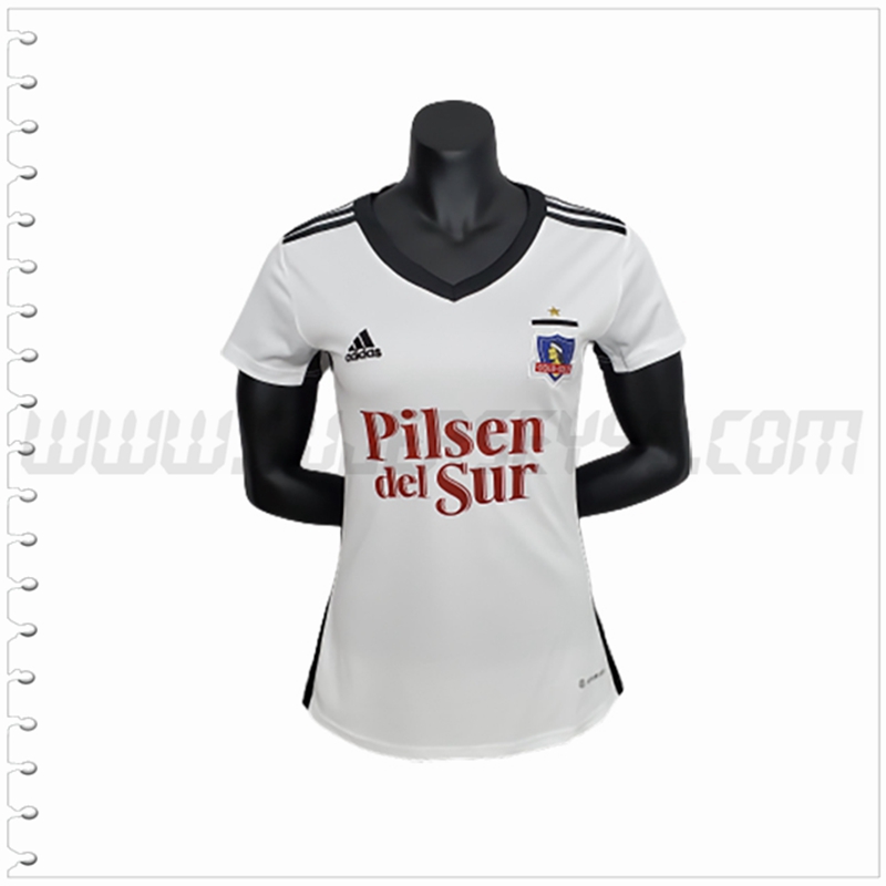 Primera Camiseta Futbol Colo Colo Mujer 2022 2023