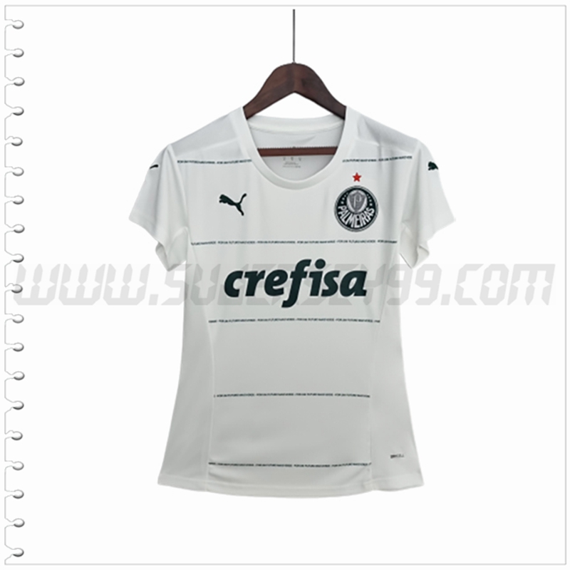 Segunda Camiseta Futbol Palmeiras Mujer 2022 2023