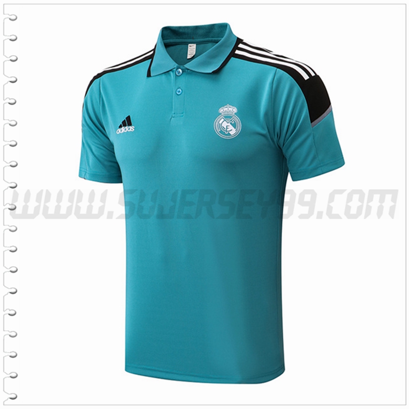 Polo Futbol Real Madrid Azul 2022 2023