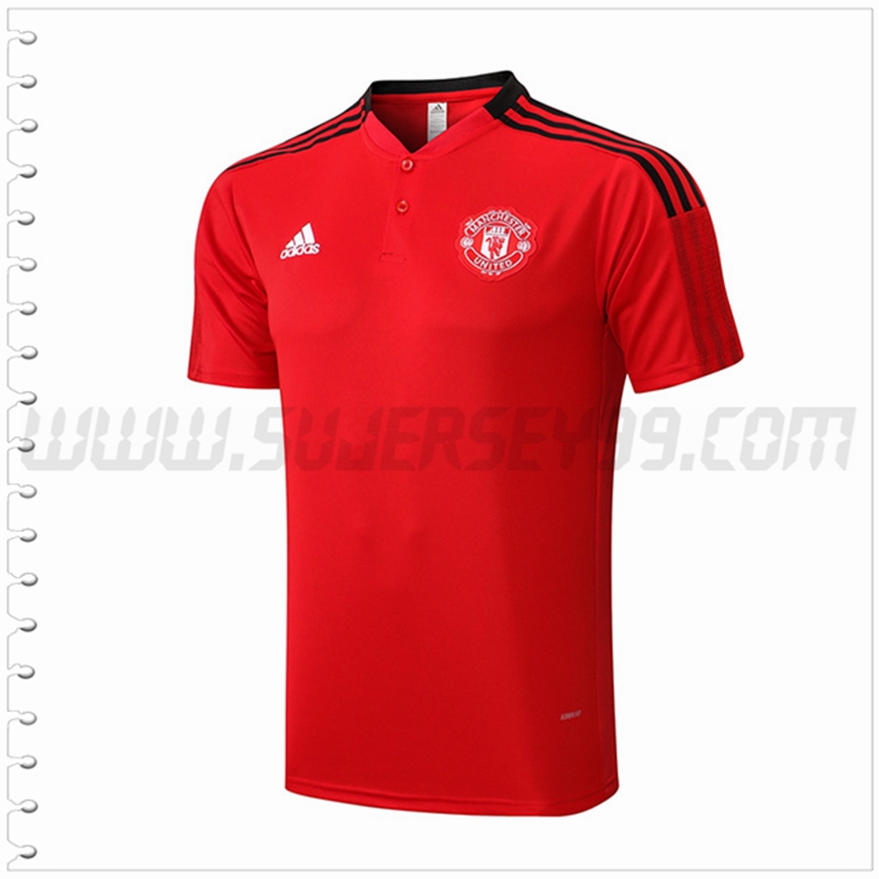 Camiseta Entrenamiento Manchester United Rojo 2022 2023