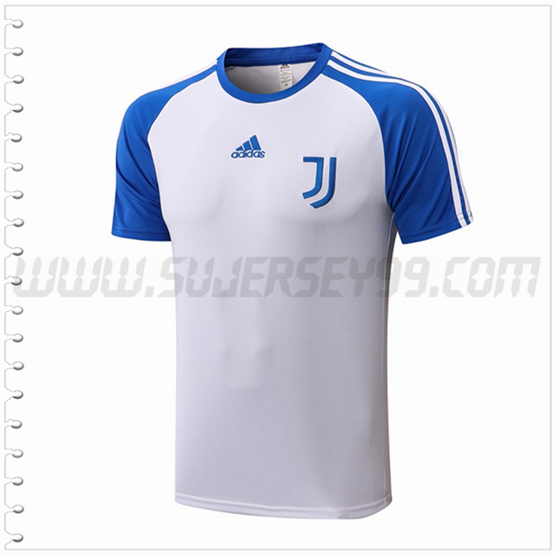 Camiseta Entrenamiento Juventus Blanco Azul 2022 2023