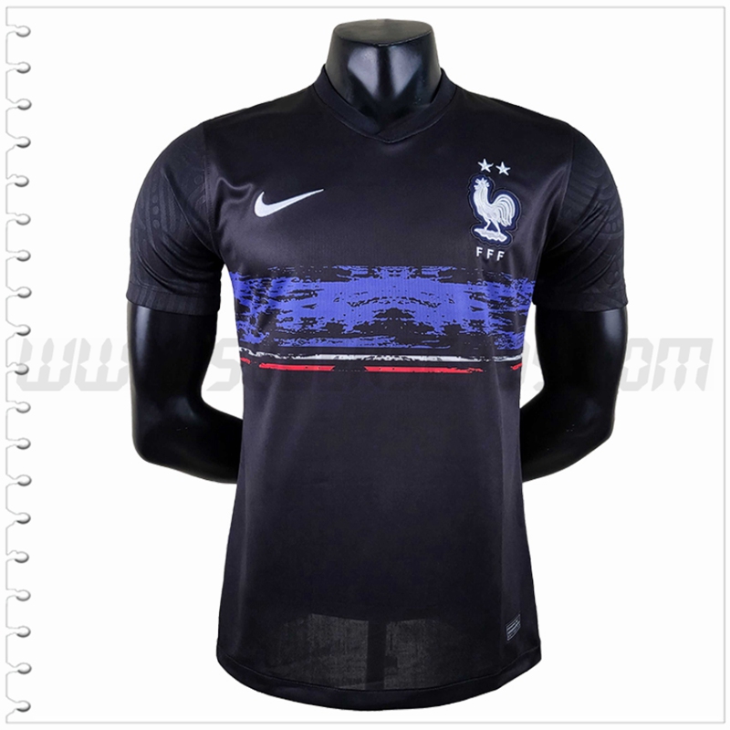 Camiseta Equipo Francia Negro Version Conceptual 2022 2023