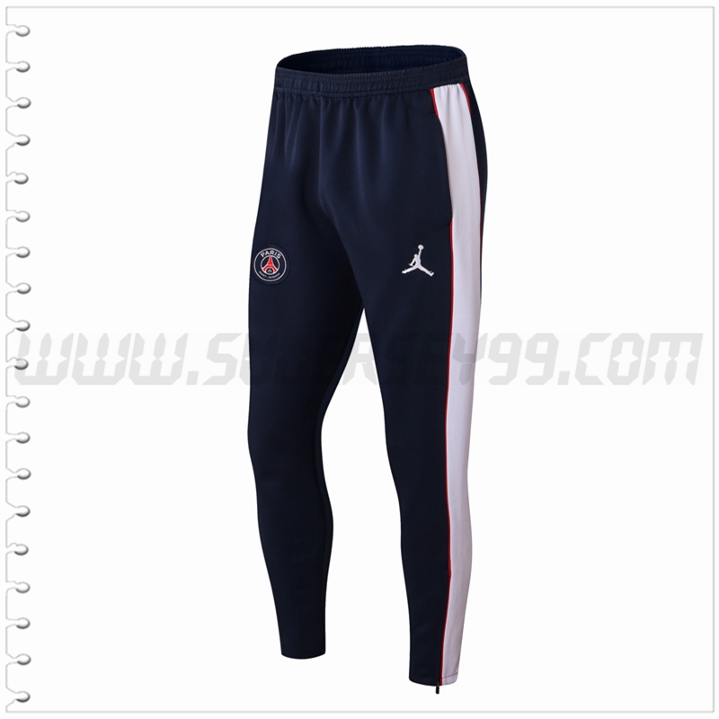 Pantalones Entrenamiento Jordan PSG Azul Marino Blanco 2022 2023