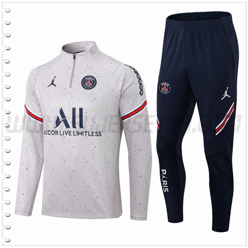 Chandal del Jordan PSG Gris 2022 2023