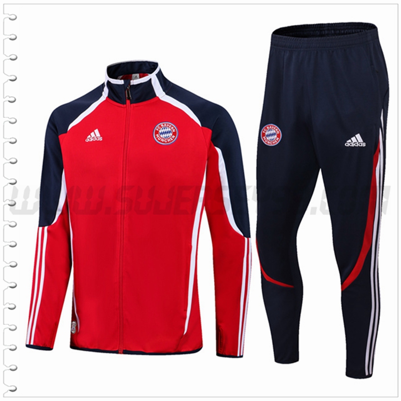 Chaqueta Chandal del Bayern Munich Rojo 2022 2023