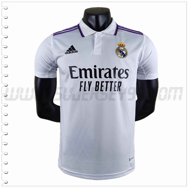 Primera Camiseta Futbol Real Madrid Version filtrada 2022 2023