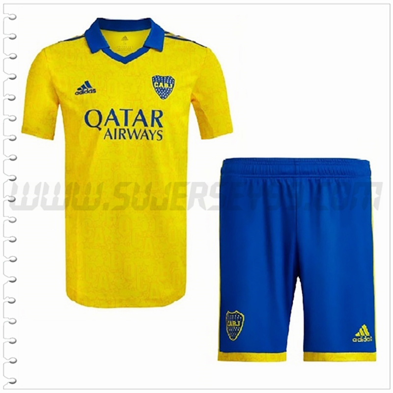 Tercera Equipacion del Boca Juniors Ninos 2022 2023