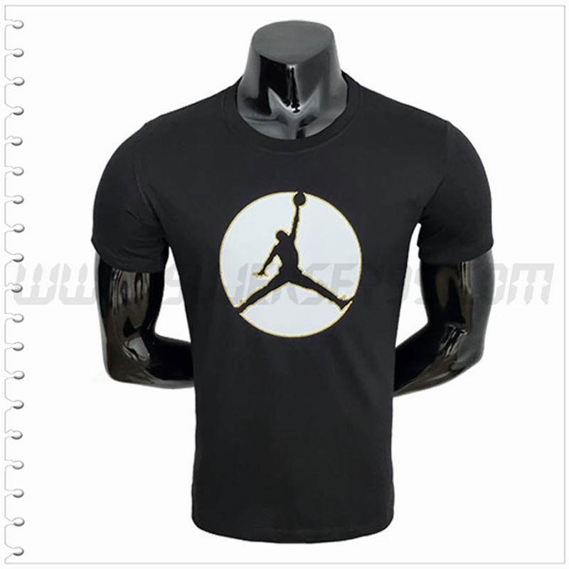 Camiseta Entrenamiento Jordan Negro 2022 2023