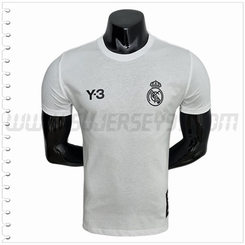 Camiseta Entrenamiento Real Madrid Y3 Blanco 2022 2023