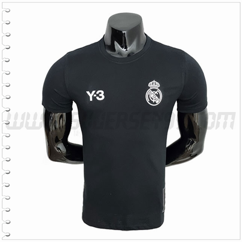 Camiseta Entrenamiento Real Madrid Y3 Negro 2022 2023