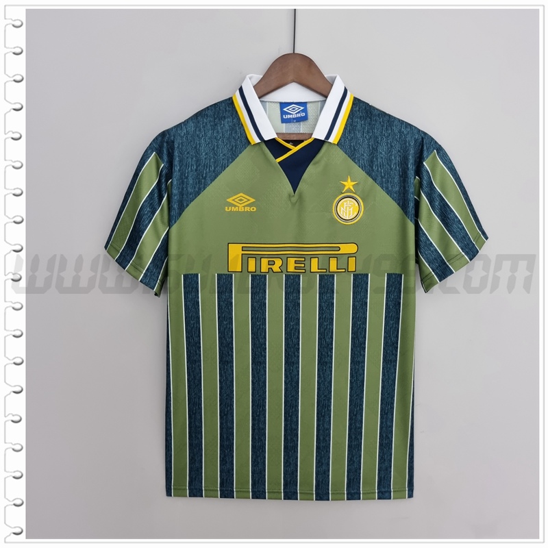 Segunda Camiseta Futbol Inter Milan Retro 1995/1996