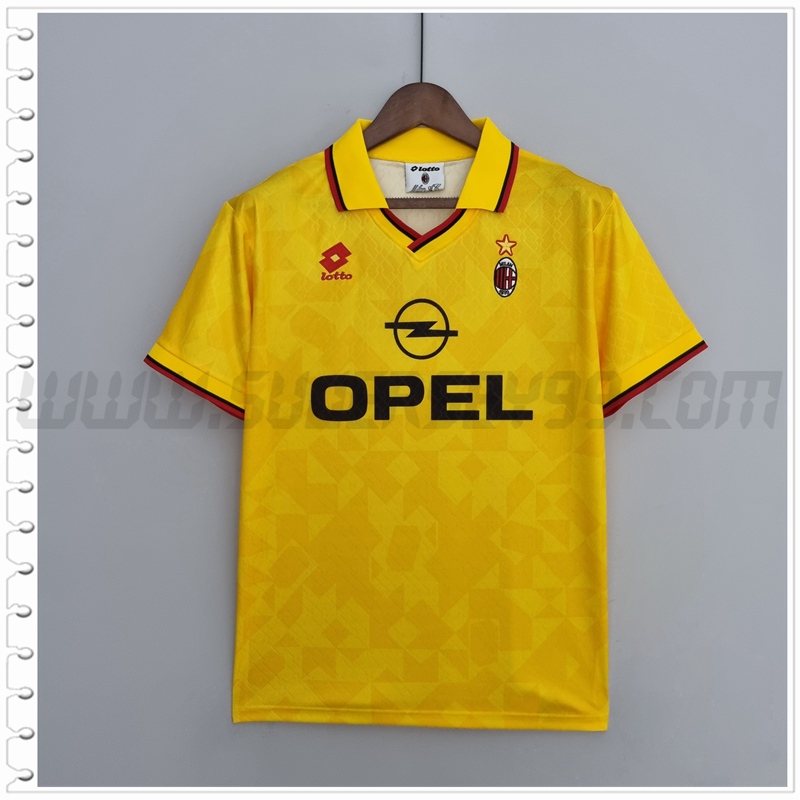 Segunda Camiseta Futbol AC Milan Retro 1995/1996