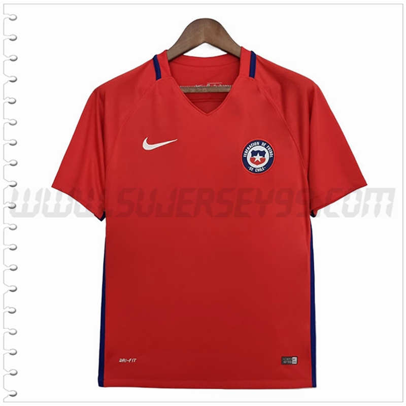 Primera Camiseta Futbol Chile Retro 2016/2017