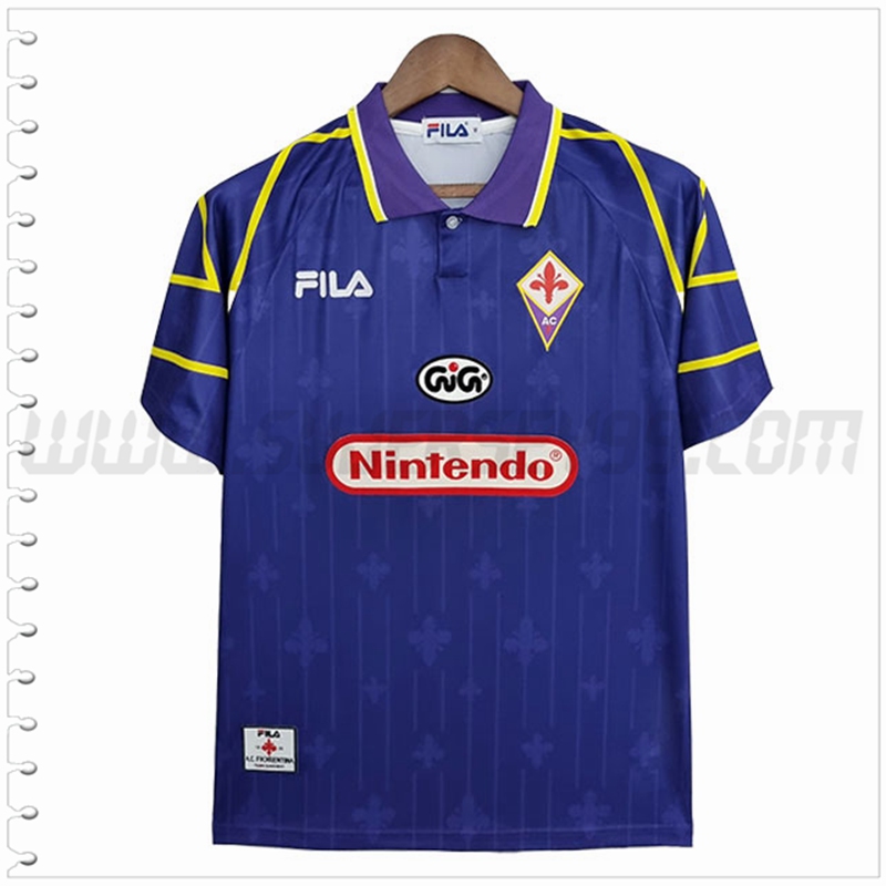 Primera Camiseta Futbol ACF Fiorentina Retro 1997/1998
