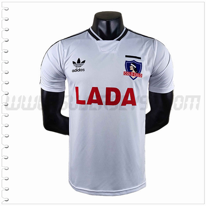 Primera Camiseta Futbol Colo Colo Retro 1991