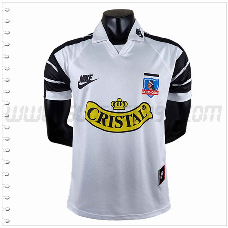 Primera Camiseta Futbol Colo Colo Retro 1995