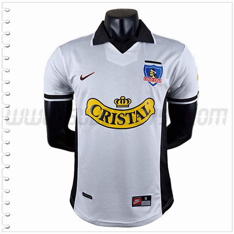 Primera Camiseta Futbol Colo Colo Retro 1998