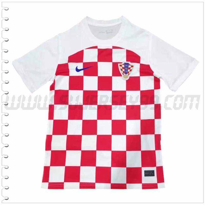 Primera Camiseta Equipo Croacia 2022 2023